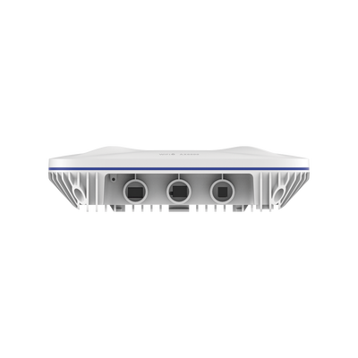 Punto de Acceso Mesh Wi-Fi 6 Industrial para Exterior Omnidireccional 5.95Gbps, MU-MIMO 4x4, 360°, Filtros Anti Interferencia y Auto Optimización con IA, puerto eth 2.5G y SFP