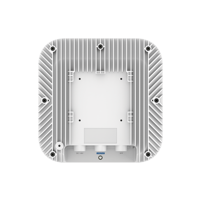 Punto de Acceso Mesh Wi-Fi 6 Industrial para Exterior Omnidireccional 5.95Gbps, MU-MIMO 4x4, 360°, Filtros Anti Interferencia y Auto Optimización con IA, puerto eth 2.5G y SFP
