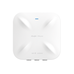 Punto de Acceso Mesh Wi-Fi 6 Industrial para Exterior Sectorial 60°, hasta 5.95 Gbps, MU-MIMO 4x4, Filtros Anti Interferencia y Auto Optimización con IA, puerto eth 2.5G y SFP
