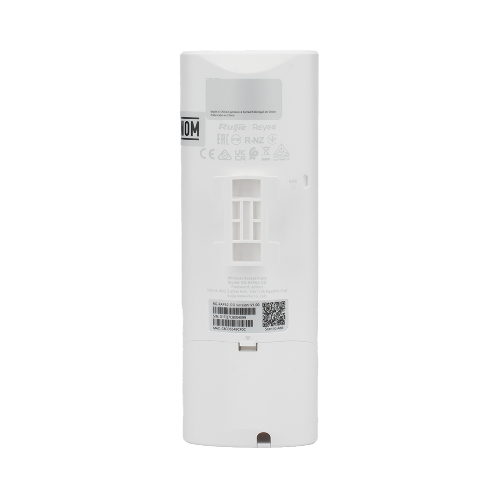 Punto de Acceso Mesh Wi-Fi 6 para Exterior IP65, Tamaño Reducido, Largo Alcance Doble Banda hasta 512 Usuarios, ancho de banda de hasta 3 Gbps