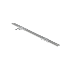 Barra de Conexión a Tierra, Para Rack de 19", Con 20 Orificios Para Conexión Rápida de Equipos, Incluye 20 Tornillos # 12-24 x 1/2" Instalados