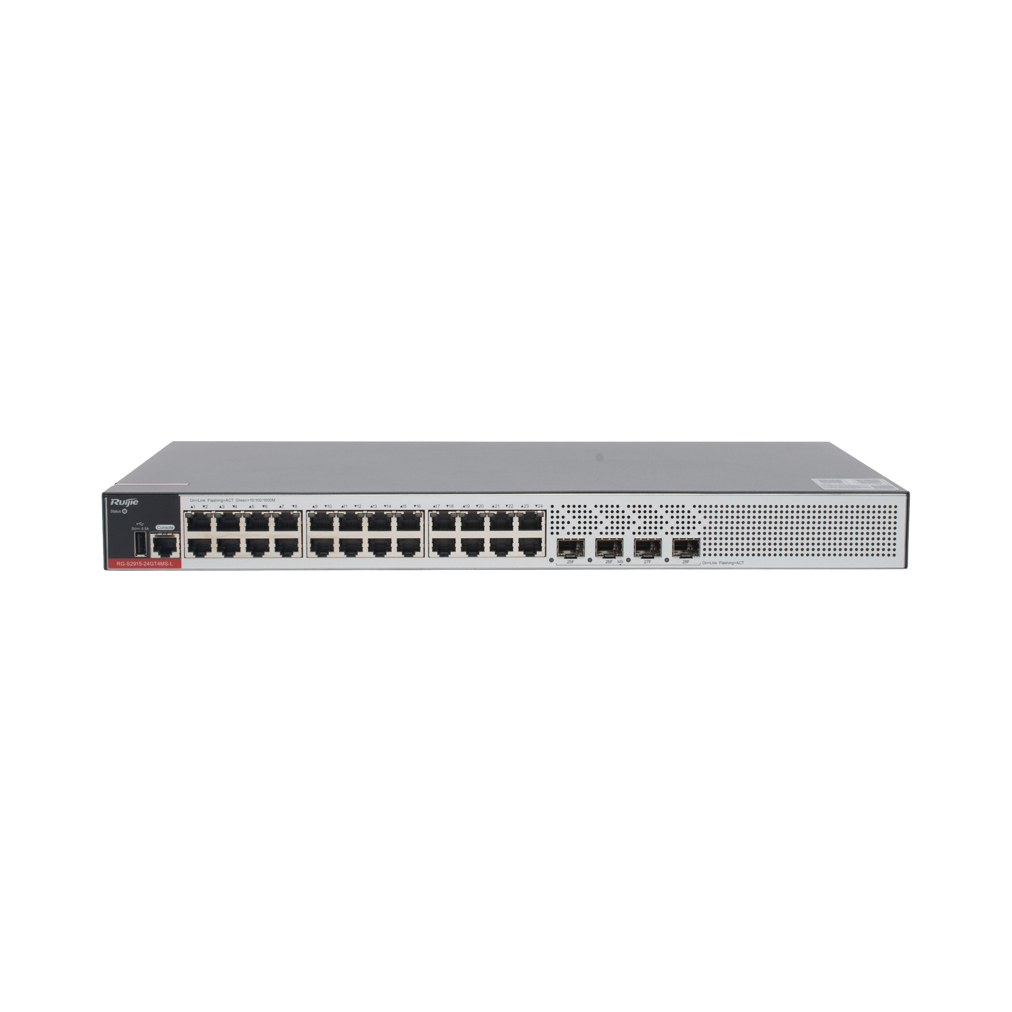 Switch Empresarial, Administrable L2+, 24 Puertos Gigabit y 4 Puertos Uplink SFP 2.5G