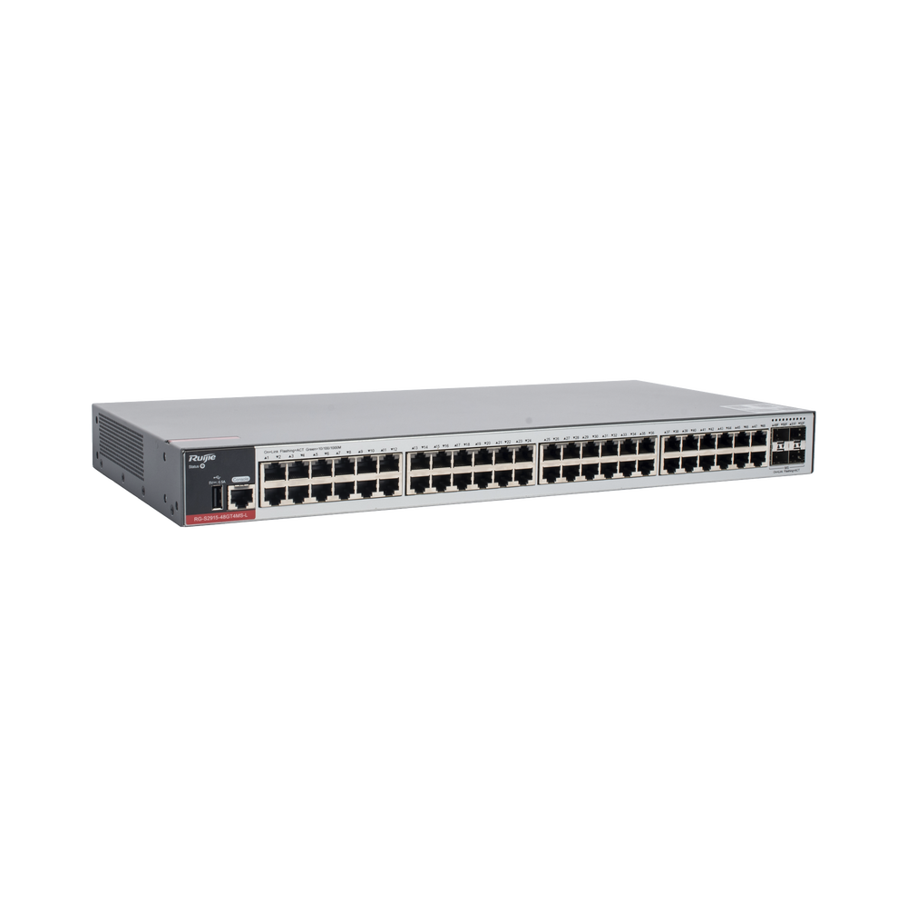 Switch Empresarial, Administrable L2+, 48 Puertos Gigabit y 4 Puertos Uplink SFP 2.5G