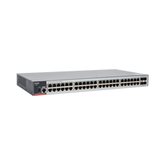 Switch Empresarial, Administrable L2+, 48 Puertos Gigabit y 4 Puertos Uplink SFP 2.5G