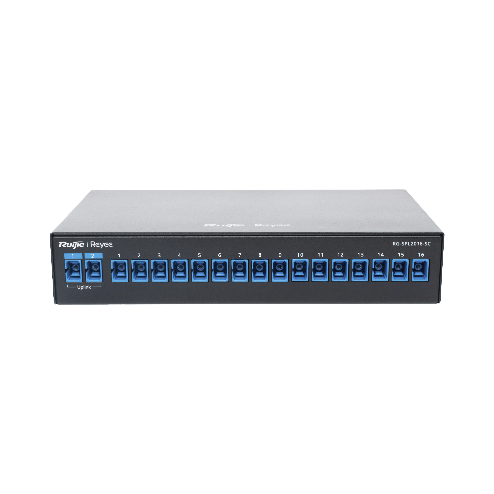 e-Lighten Splitter Pasivo 2/16, Puertos PON SC/UPC, Frecuencias soportadas de 1260nm a 1650nm con hasta 500 mW de Potencia de Entrada