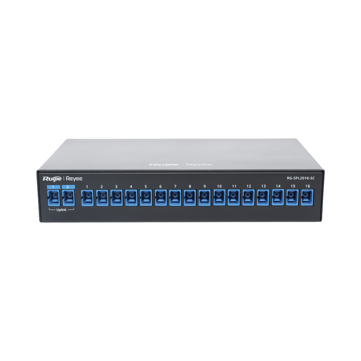 e-Lighten Splitter Pasivo 2/16, Puertos PON SC/UPC, Frecuencias soportadas de 1260nm a 1650nm con hasta 500 mW de Potencia de Entrada