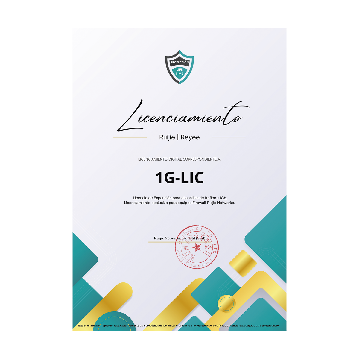 Licencia Perpetua para aumentar en 1Gb el análisis de trafico, Firewall modelo Z3200-S