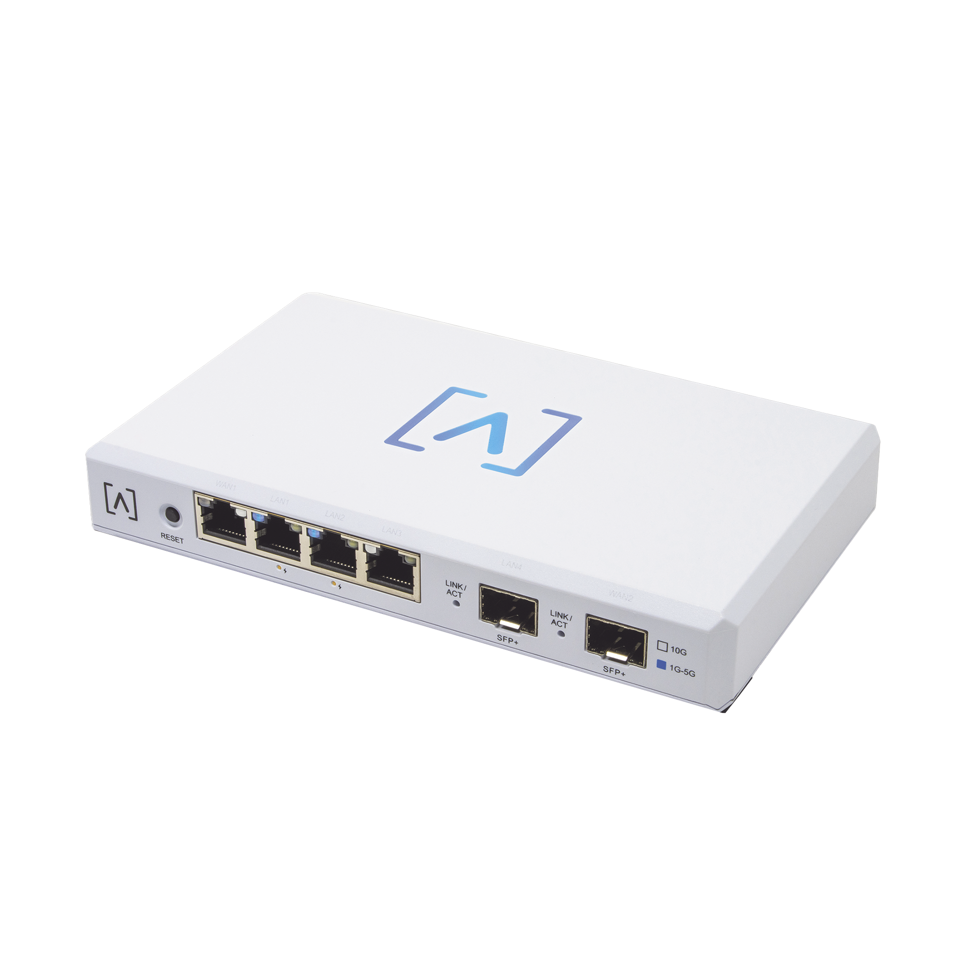 Router VPN / 4 puertos 10/100/1000/2500 Gbps (2 puertos PoE af/at) / 2 puertos SFP+ 10Gbps / Filtrado Avanzado DPI: Bloqueo de Contenido / Administración nube gratuita / Soporta UPnP