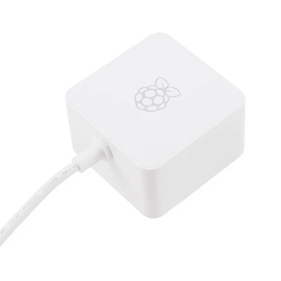 Fuente de Poder Oficial para Raspberry Pi 4 Model B / 5V / 3A / Blanco