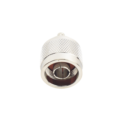Conector N Macho Inverso de Anillo Plegable para cables RG-58/U, RG-142/U.
