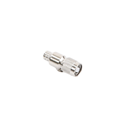 Conector TNC Macho Inverso, Anillo Plegable para ensamblar en cables RG-8/U, LMR-400, Niquel, Oro, Teflón