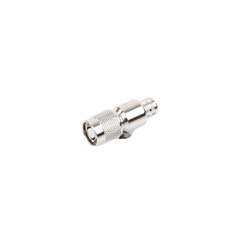 Conector TNC Macho Inverso, Anillo Plegable para ensamblar en cables RG-8/U, LMR-400, Niquel, Oro, Teflón