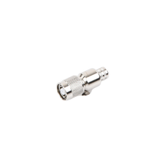 Conector TNC Macho Inverso, Anillo Plegable para ensamblar en cables RG-8/U, LMR-400, Niquel, Oro, Teflón