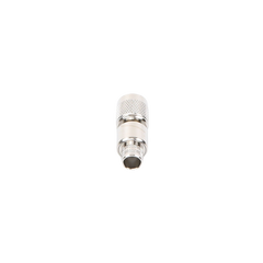 Conector TNC Macho Inverso, Anillo Plegable para ensamblar en cables RG-8/U, LMR-400, Niquel, Oro, Teflón