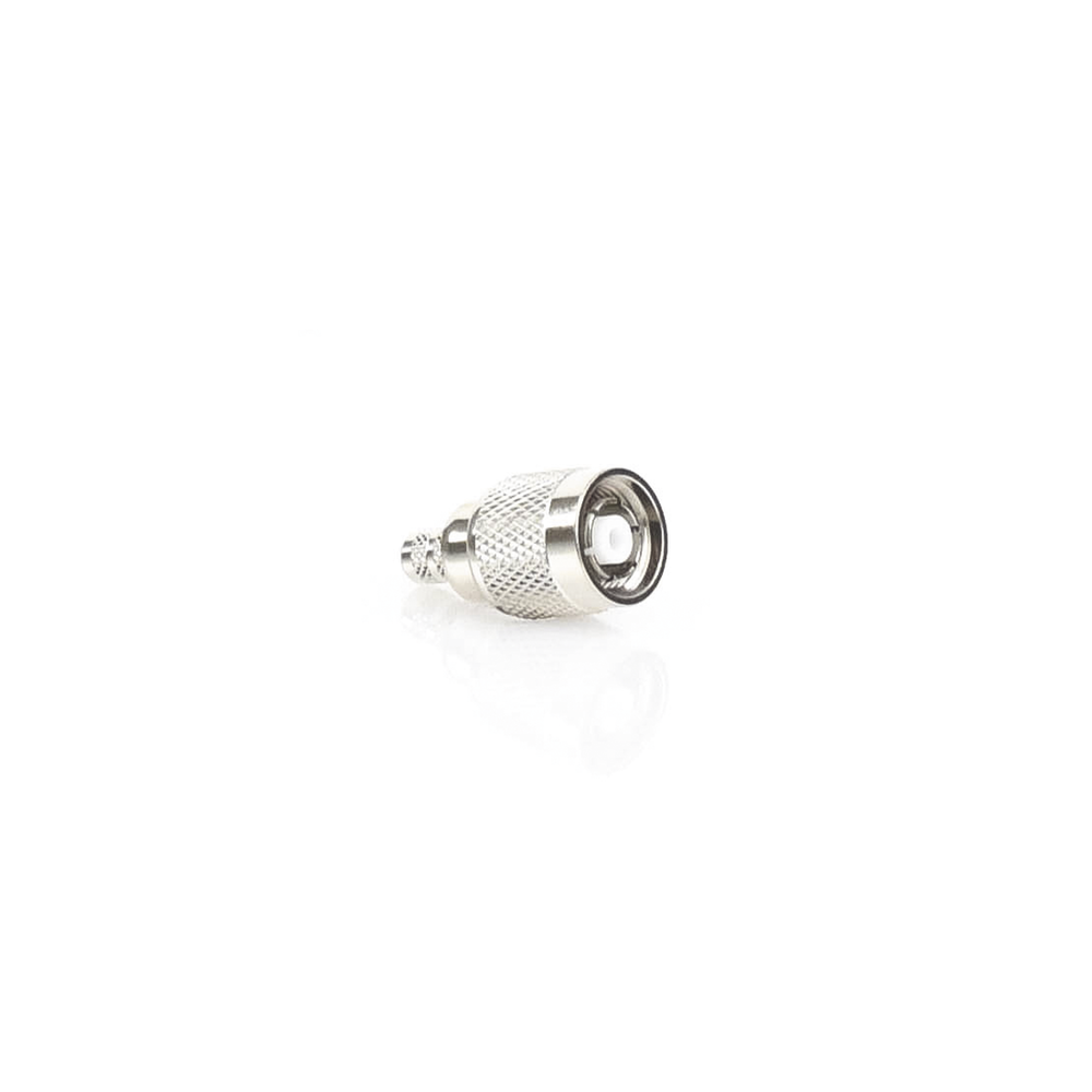 Conector TNC Macho Inverso de Anillo Plegable para Cables LMR-240, RG-8/X, Níquel/ Oro/ Teflón.