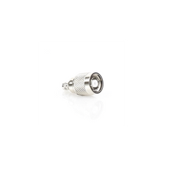Conector TNC Macho Inverso de Anillo Plegable para Cables LMR-240, RG-8/X, Níquel/ Oro/ Teflón.
