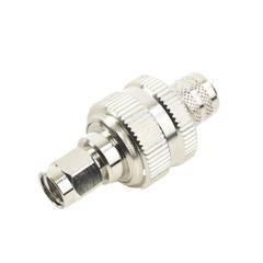 Conector SMA Macho Inverso de Anillo Plegable para RG-8/U, 9913, LMR-400, Níquel/ Oro/ Teflón.