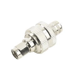 Conector SMA Macho Inverso de Anillo Plegable para RG-8/U, 9913, LMR-400, Níquel/ Oro/ Teflón.