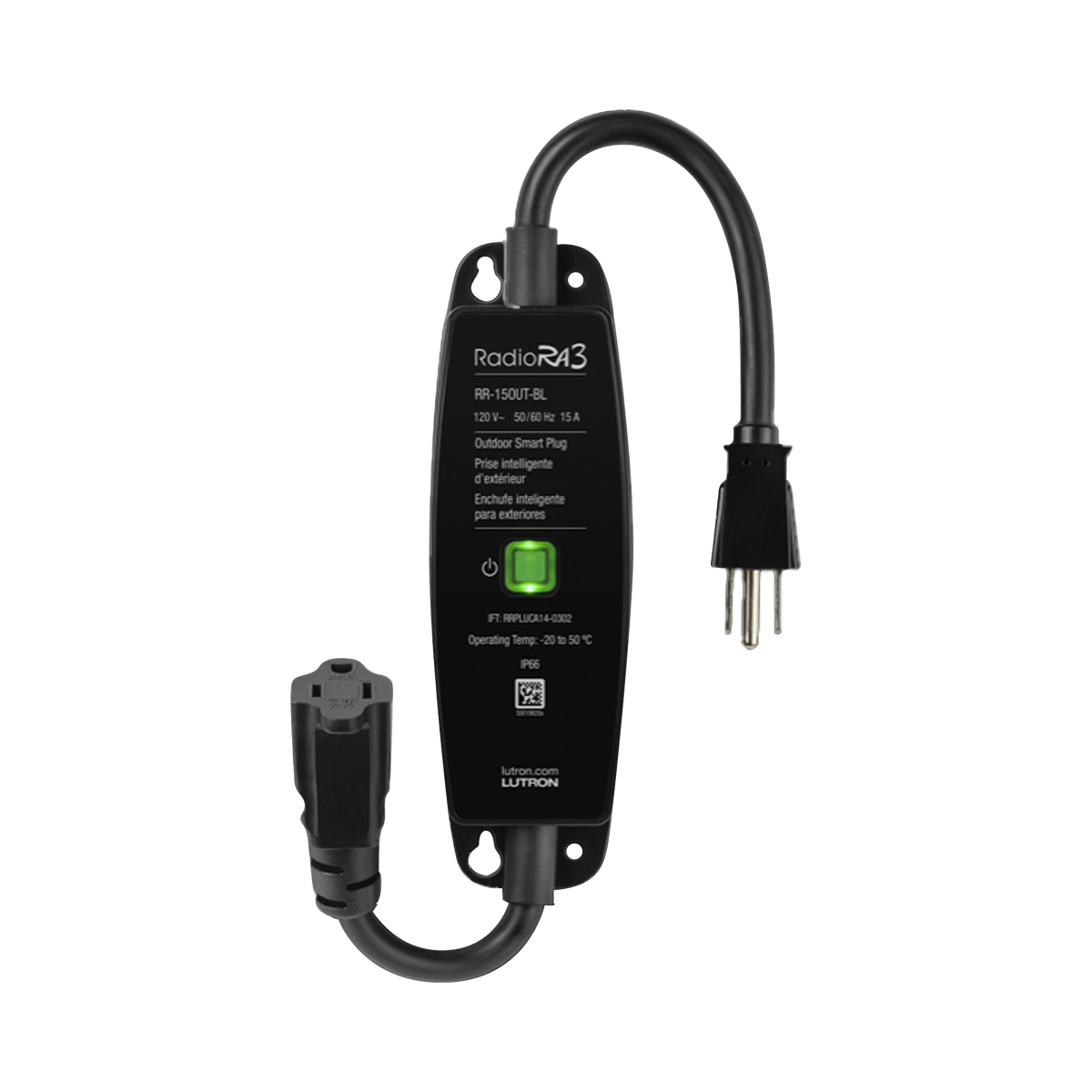 (Caseta Wireless) PlugIn Interruptor On/Off para uso en exterior intemperie IP66, inalámbrico. 15A /120V