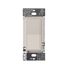 (RadioRa3) Atenuador táctil Sunnata Dimmer PRO color taupe, requiere cable neutro / soporta 250W LED