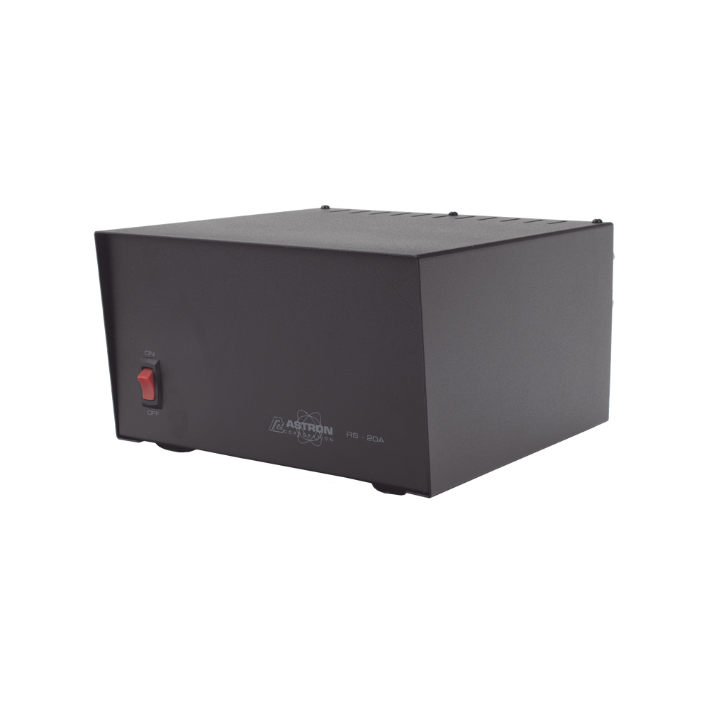Fuente de Poder Lineal / 13.8 Vcc 20 A / Regulación Electrónica / Protección Sobrecarga / Disipador Térmico / Radios 50W
