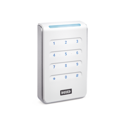 Lector R40 con TECLADO SIGNO WHITE Estandar Multitecnologia/ 40KNWS-00-000000/ Garantia de Por Vida/ Pigtail/Wiegand & OSDP
