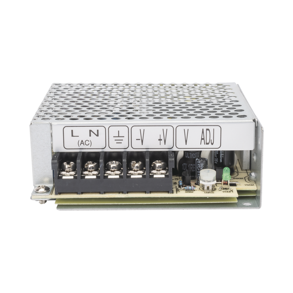 Fuente de poder industrial conmutada / 50W / 12Vcc / 4.2A / Entrada: 100-240Vca / Montaje en chasis