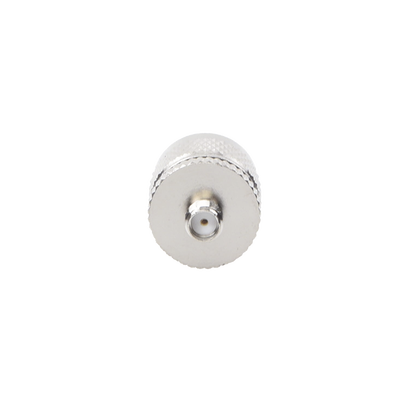 Adaptador en Línea de Conector SMA Hembra a UHF Macho (PL-259), Níquel/ Oro/ Teflón.