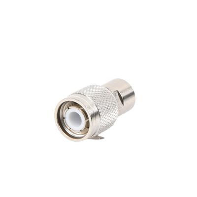 Conector TNC Macho Rosca Izquierda para cables RG-58/U, RG-142/U.