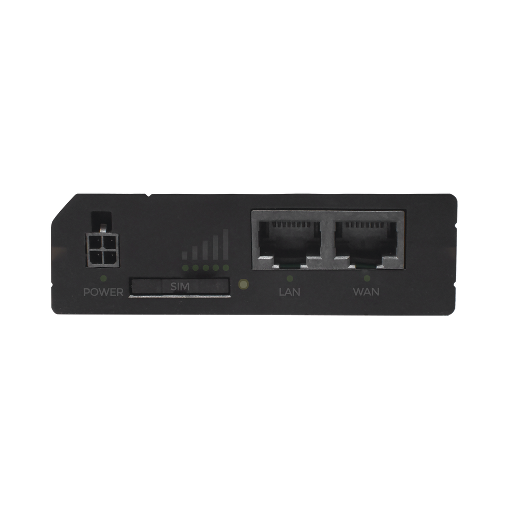 Router Industrial LTE 4G / 150 Mbps Cat 4 / 2 Puertos Ethernet / WiFi 2.4 GHz / Montaje DIN / -40°C a 75°C