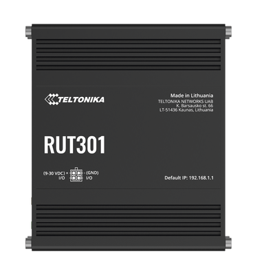 Router Industrial con 5 Puertos Ethernet / RutOS Seguro y Avanzado / Firewall y VPN Integrados / I/O Digital / Administración Remota RMS