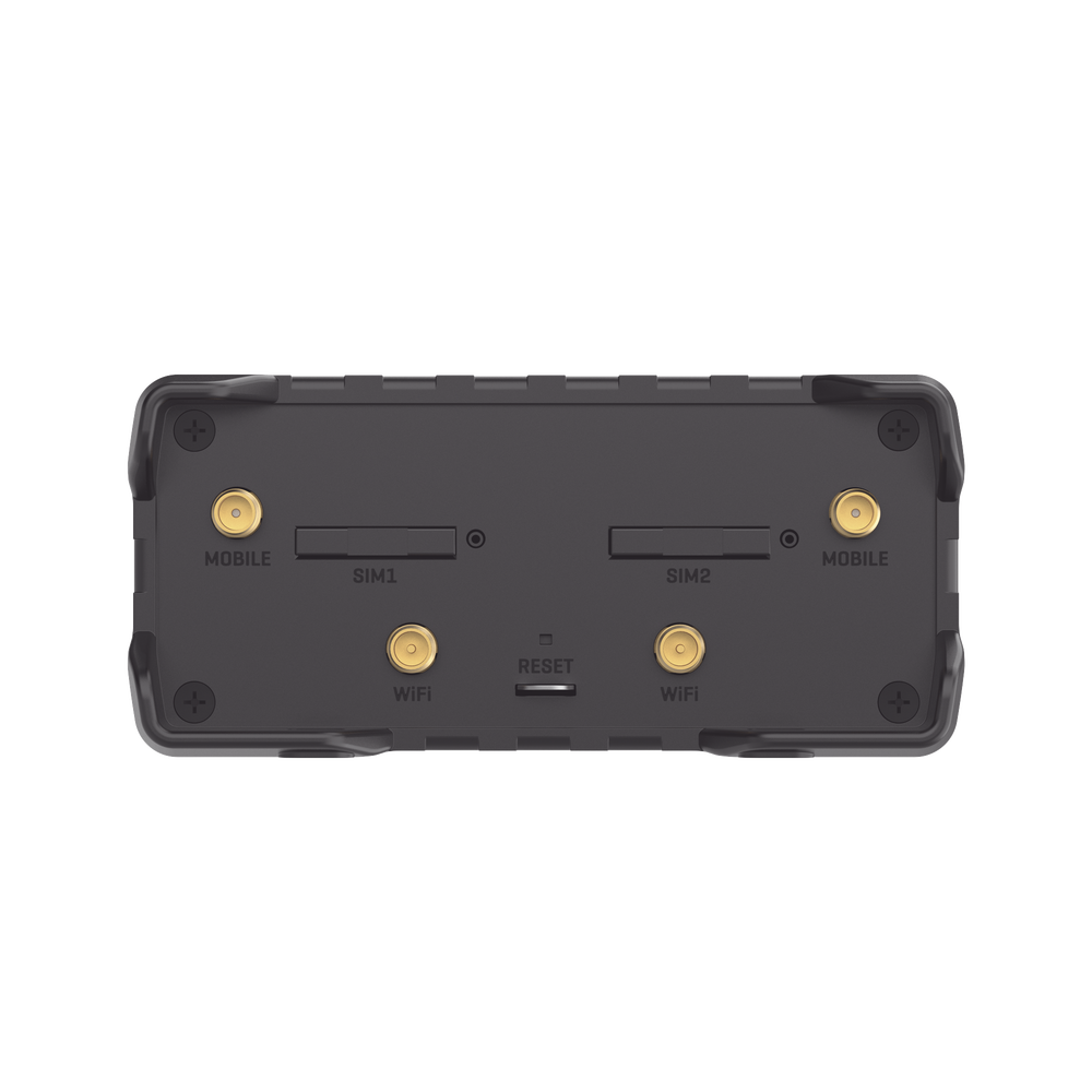 Router Industrial LTE 4G / 150 Mbps Cat 4 / 4 Puertos Ethernet / WiFi 2.4 GHz / Doble SIM / Montaje DIN / -40°C a 75°C