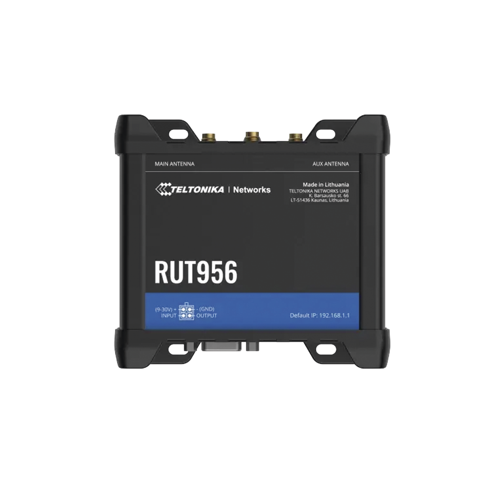 Router Industrial LTE 4G Profesional / 150 Mbps Cat 4 / 4 Puertos Ethernet / RS232 RS485 / WiFi / Doble SIM / GNSS
