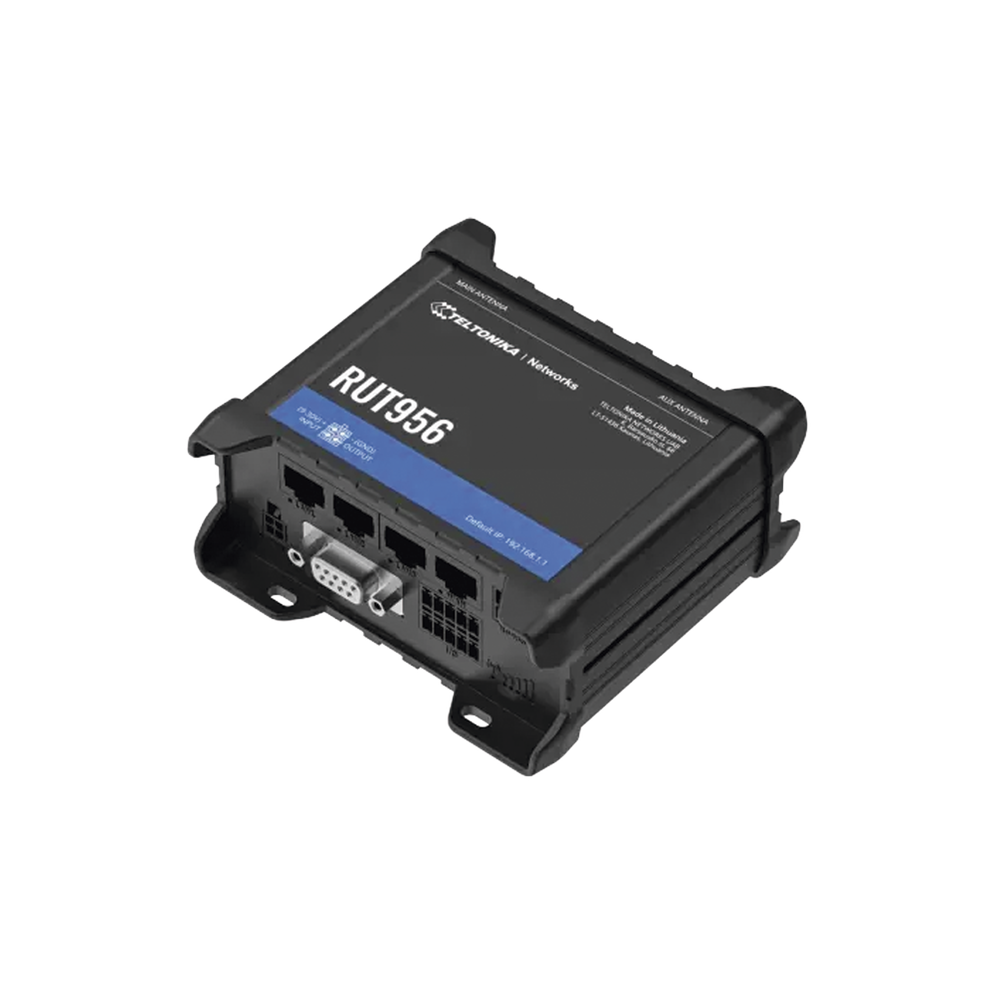 Router Industrial LTE 4G Profesional / 150 Mbps Cat 4 / 4 Puertos Ethernet / RS232 RS485 / WiFi / Doble SIM / GNSS