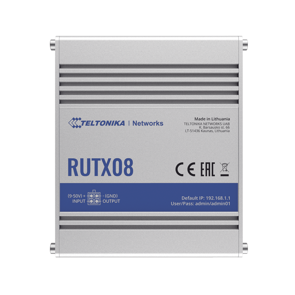 Router Industrial Ethernet VPN / 4 Puertos Gigabit / Quad-Core 717 MHz / 256 MB RAM / RMS / -40°C a 75°C
