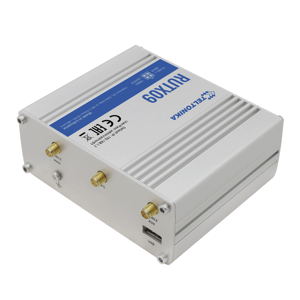 Router Industrial LTE 4.5G Cat 6 / 300 Mbps / 4 Puertos Gigabit / Doble SIM / GNSS / PoE / -40°C a 75°C