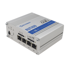 Router Industrial LTE 4.5G Cat 6 / 300 Mbps / 4 Puertos Gigabit / Doble SIM / GNSS / PoE / -40°C a 75°C