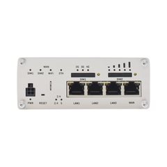 Router LTE (4.5G) Cat6 Profesional, 4 Puertos Gigabit, Doble SIM, USB, WiFi 802.11ac, GNSS