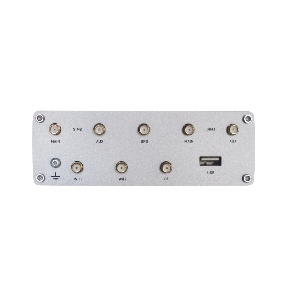 Router Industrial Dual LTE Cat 6 / 600 Mbps / 5 Puertos Gigabit / WiFi 5 / Doble SIM / GNSS / PoE / -40°C a 75°C