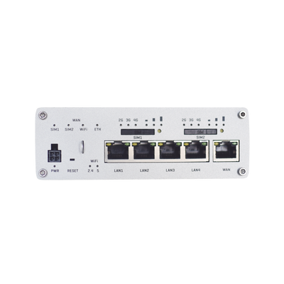 Router Industrial LTE (4.5G) cat 6, Doble Modem y doble SIM, GNSS, carcasa industrial