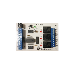 Tarjeta para control de Esclusas para 2 puertas con temporizador en desbloqueo y bloqueo/ entrada para botón de emergencia/ salida de emergencia.