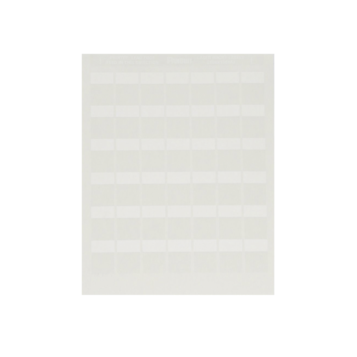 Hojas con 2500 Etiquetas Auto-Laminadas para Impresora Láser/Inyección de Tinta, para Cables de 2 a 4.1 mm de Diámetro (18 - 14 AWG)