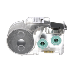 Casete de 350 Etiquetas Autolaminadas de 25.4 x 19.05 mm (1 x 0.75 pulgadas), para Cables de 2 a 4.1 mm (0.08 a 0.16 pulgadas) de Diámetro, Área de Impresión Color Blanco