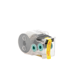 Casete de 200 Etiquetas Autolaminadas de 25.4 x 38.1 mm (1 x 1.5 Pulgadas), para Cables de 4 a 8.1 mm (0.16 a 0.32 Pulgadas) de Diámetro, Área de Impresión Color Blanco