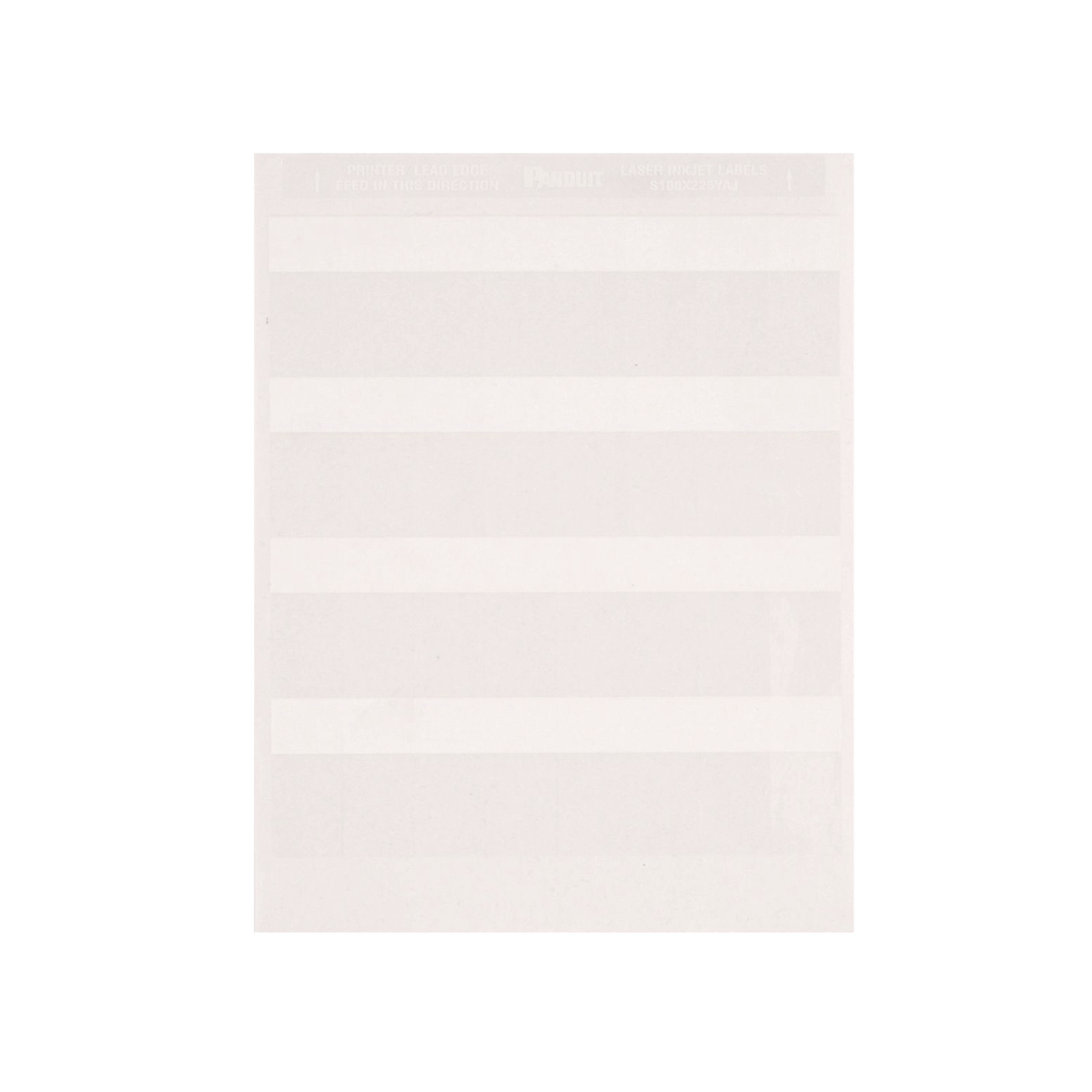 Hojas con 1000 Etiquetas Auto-Laminadas para Impresora Láser/Inyección de Tinta, para Cables de 6.1 a 12.2 mm de Diámetro (8 - 4 AWG)