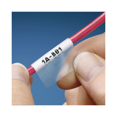 Hojas con 1000 Etiquetas Auto-Laminadas para Impresora Láser/Inyección de Tinta, para Cables de 6.1 a 12.2 mm de Diámetro (8 - 4 AWG)