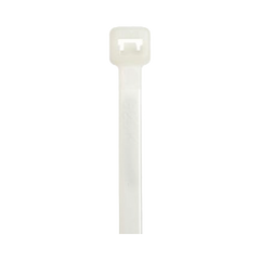 Cincho de Nylon 6.6 StrongHold™, 250mm largo x 4.8mm ancho, Color Natural, Plenum, Paquete de 100pz