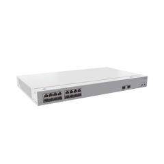 Switch Gigabit No Administrable PoE / 16 puertos 10/100/1000 Mbps (PoE) / 2 Puertos SFP Uplink / 124W