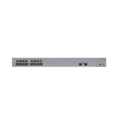 Switch Gigabit No Administrable PoE / 16 puertos 10/100/1000 Mbps (PoE) / 2 Puertos SFP Uplink / 124W