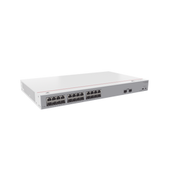 Switch Gigabit No Administrable PoE / 24 puertos 10/100/1000 Mbps (PoE) / 2 Puertos SFP Uplink / 124W